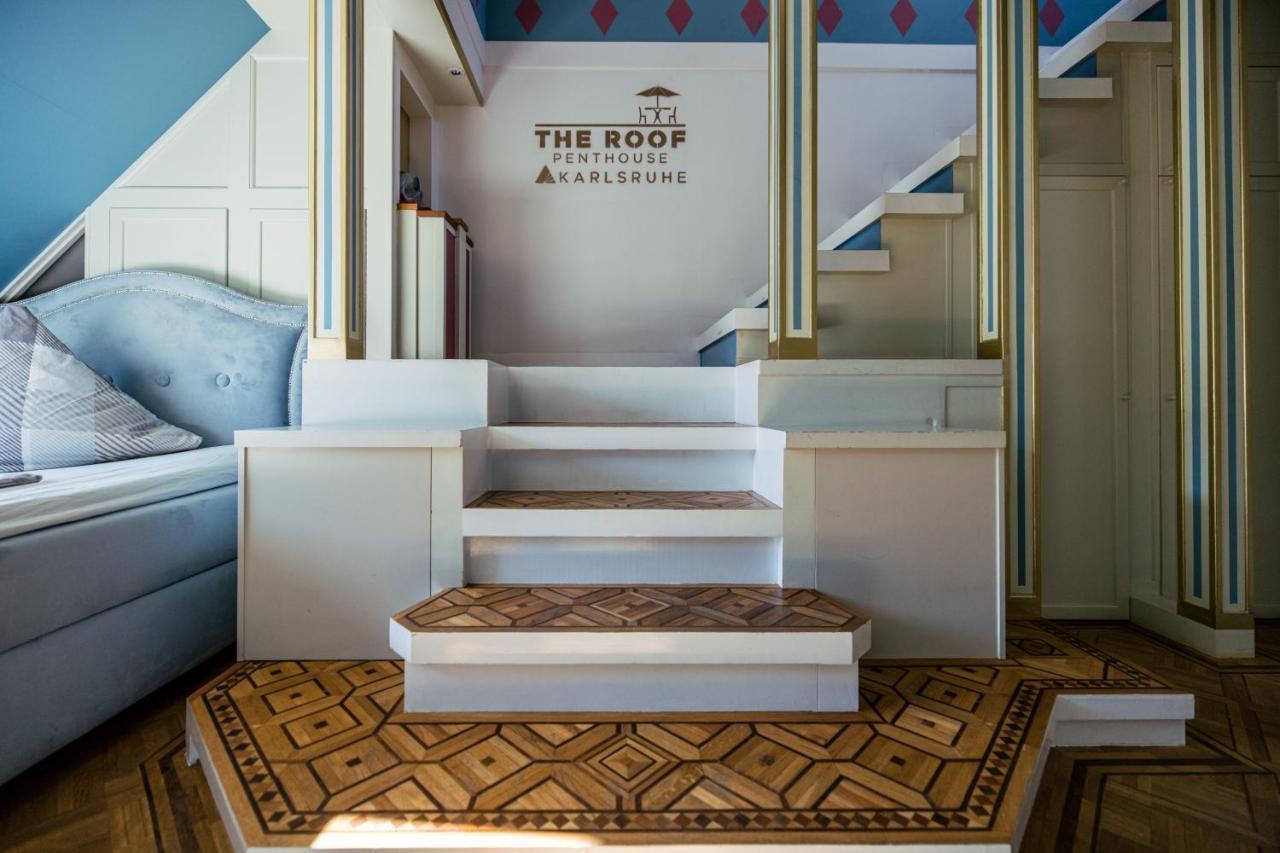 Rooftop Penthouse คาร์ลสรูเฮอ ภายนอก รูปภาพ
