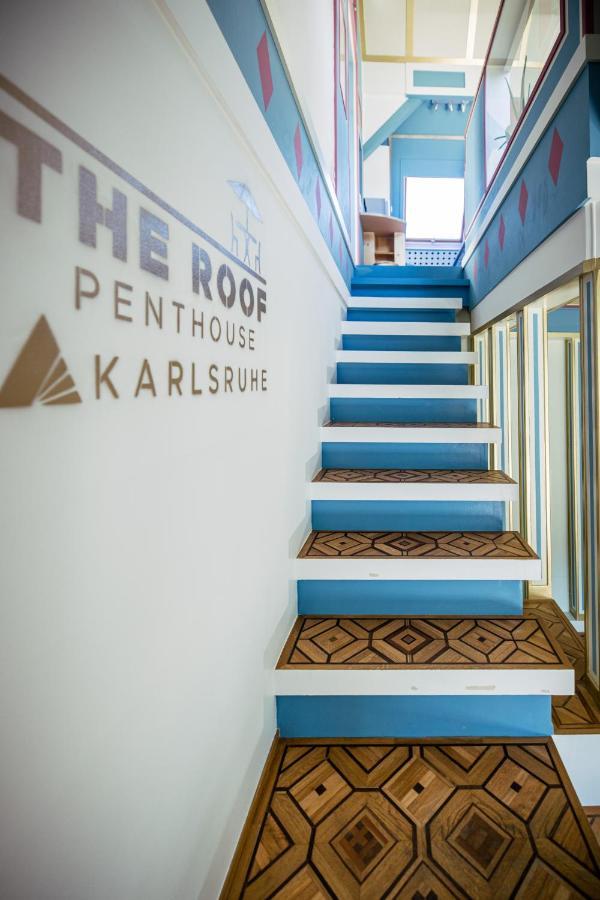 Rooftop Penthouse คาร์ลสรูเฮอ ภายนอก รูปภาพ